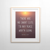 Inspirationsziffer Ozeanfotografie Poster