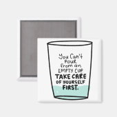 Inspirationsziffer zur Liebe und Selbstversorgung Magnet (Vorderseite/Rückseite)