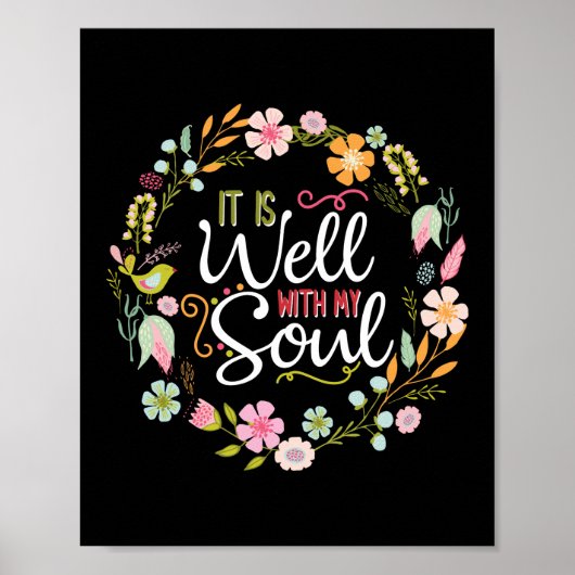 Inspirativ, es ist gut mit meinem Soul Poster (Vorne)