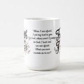 Inspirative Bibelvers-Tasse Kaffeetasse (Mittel)