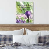 Inspirative Gott Lieben jeden von uns Zitat Leinwanddruck (Insitu (Schlafzimmer))