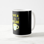 Inspirative Kaffeetasse für das Büro (VorderseiteRechts)