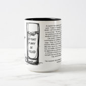 Inspirative Tasse - Entleeren Sie Ihre Tasse (Mittel)