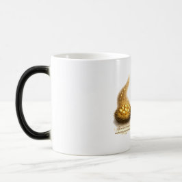 Inspirativer Kaffeebecher Golden Egg Nest Verwandlungstasse