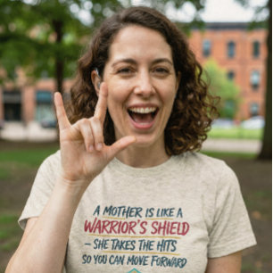 Inspirativer Muttertag Tri-Blend Shirt