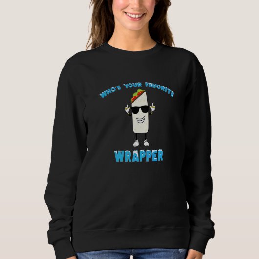 inspire Burrito Taco Dienstag Sweatshirt (Vorderseite)
