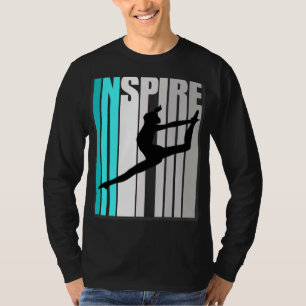 Inspire Dance Girl Season Beauftragter Tänzer Tanz T-Shirt