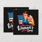 Inspire Inclusion 8 March International Einladung (Vorne/Hinten)