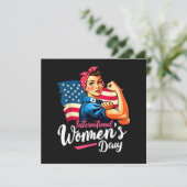 Inspire Inclusion 8 March International Einladung (Stehend Vorderseite)