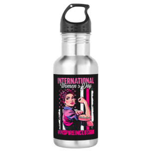 Inspire Inclusion 8. März International  Edelstahlflasche