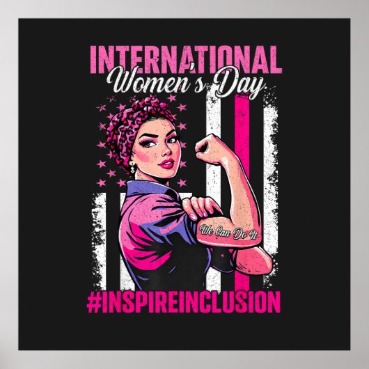 Inspire Inclusion 8. März International  Poster (Vorne)