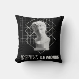 Inspire le Monde – Modern Aesthetic Art Design Kissen