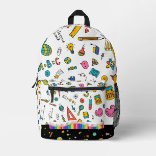 Inspire Learning Zurück in die Schule Bedruckter Rucksack