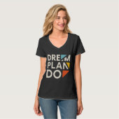 Inspire Your Dreams T-Shirt (Vorderseite Vollansicht)