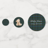 Inspired Baby Shower Personalized Tab Konfetti (Vorderseiten)