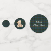 Inspired Baby Shower Personalized Tab Konfetti (Vorderseiten)