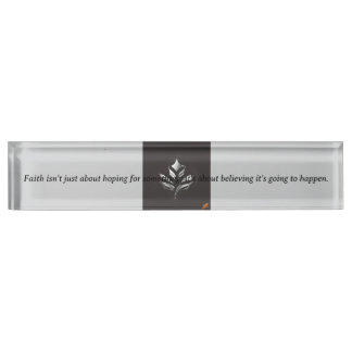 Inspired Desk Nameplate Namensplakette