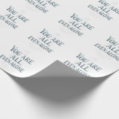 Inspirer für Generationen Geschenkpapier (Ecke)