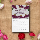 Inspirier & Bloom 2025 Botanische|Motivierend Zita Kalender