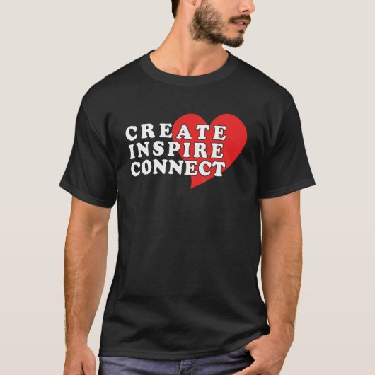 Inspirier Connect-Apparel erstellen T-Shirt (Vorderseite)