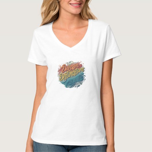 Inspirier deine Reise T-Shirt (Vorderseite)
