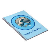 "Inspirier deinen Strom" Notizblock (Rechte Seite)