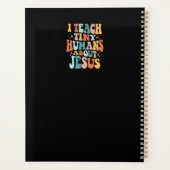 Inspirier den Glauben mit, ich lehre winzige Mensc Planer (Rückseite)