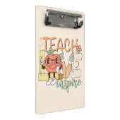 Inspirier der Liebe - Niedliche Schulleistungen Mini Klemmbrett (Schrägansicht)