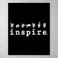 inspirier der Marke ASL American Sign Language Dea