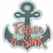 Inspirier der Weigerung, die Inspirivität des Fun  Aufkleber (Vorderseite)