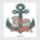 Inspirier der Weigerung, die Inspirivität des Fun  Aufkleber (Blatt)