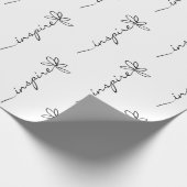 inspirier-Dodle-Kunst Geschenkpapier (Ecke)