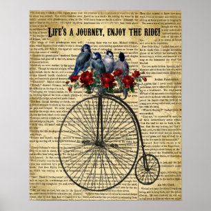 inspirier eines Zitat-Künstlerplakats Poster