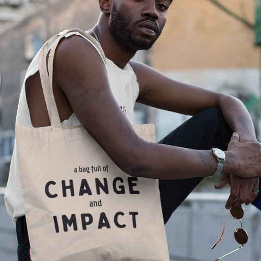 Inspirier Empower Message Tote Tag Tragetasche