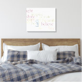 Inspirier Faith Leinwanddruck (Insitu (Schlafzimmer))