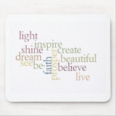 Inspirier Faith Mousepad (Vorne)