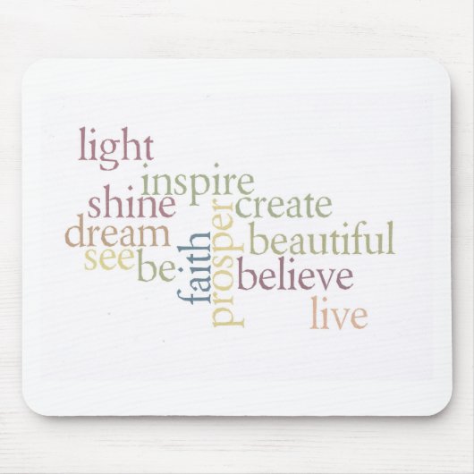 Inspirier Faith Mousepad (Vorne)