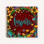 Inspirier Fun Inspirivity One Word Spiral Notebook Notizblock (Vorderseite)