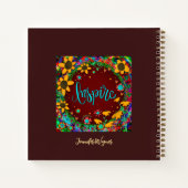 Inspirier Fun Inspirivity One Word Spiral Notebook Notizblock (Rückseite)