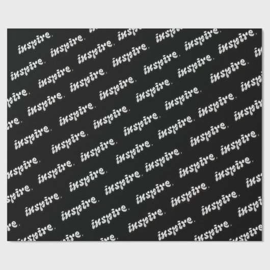 inspirier geschenkpapier (Flach)