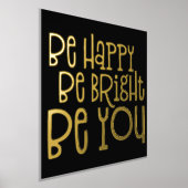Inspirier glücklich sein, hell zu sein, wenn du sc foliendrucke (Ablage )