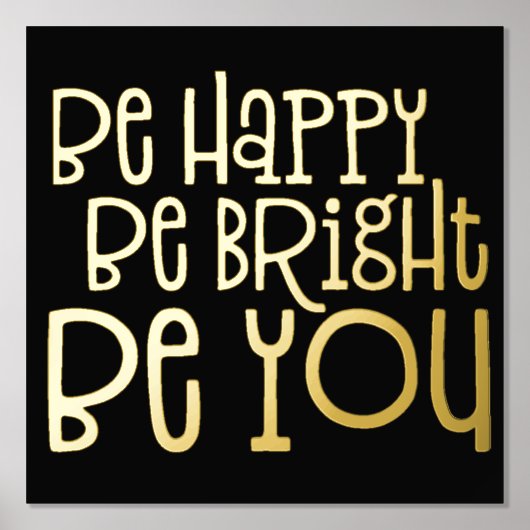 Inspirier glücklich sein, hell zu sein, wenn du sc foliendrucke (Vorderseite)