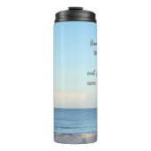 Inspirier Guten Morgen, das ist Gott Thermosbecher (Vorderseite)