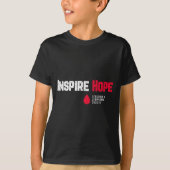 Inspirier Hope Leukemia and Lymphoma Society Bloc T-Shirt (Vorderseite)