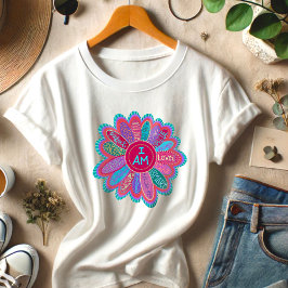 Inspirier, ich bin Blume farbenfrohe Inspirivität Tri-Blend Shirt