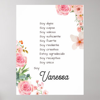 Inspirier Ihrer Reise mit spanischen Bekenntnissen Poster