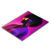 Inspirier im Neon Lights Journal Notizblock (Linke Seite)