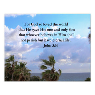 INSPIRIER JOHN 3:16 FOTO