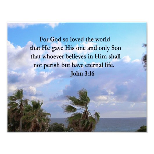 INSPIRIER JOHN 3:16 FOTO (Vorne)