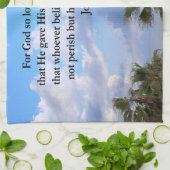INSPIRIER JOHN 3:16 FOTO GESCHIRRTUCH (Gefaltet)